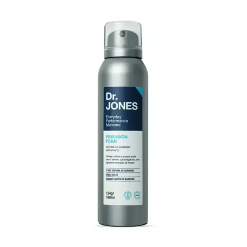 Espuma De Barbear Hidratante Precision Foam Dr Jones 154g