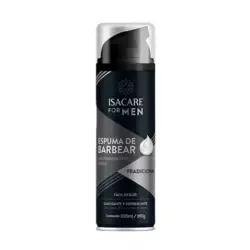 Espuma de Barbear Tradicional Isacare For Men 200ml