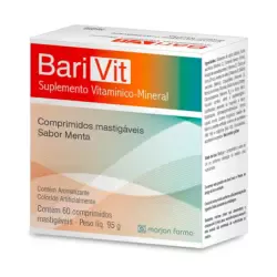 Barivit Polivitamínico BariVit para Pacientes Bariátricos - 60 comprimidos