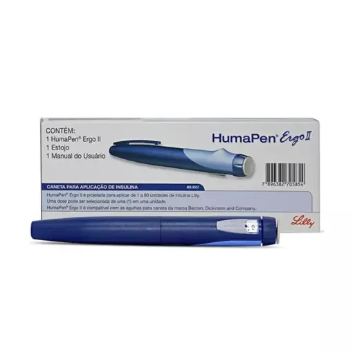 Caneta Aplicadora de Insulina HumaPen Ergo II