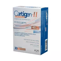 Colágeno Suplemento Cartigen II - 30 comprimidos