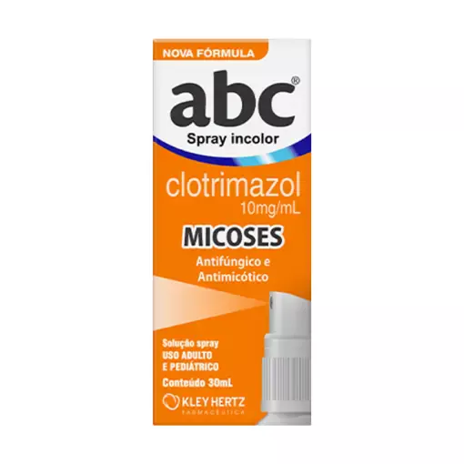 Spray ABC 10mg/ml 30ml Clotrimazol Kley Hertz